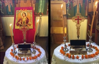 Λειψανοθήκες της Αγίας Νεομάρτυρος Κασσάνδρας Μουρούζη - Υψηλάντη της Τραπεζούντιας 1644-1677