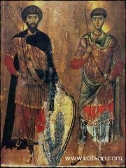 Άγιοι Δημήτριος ο μυροβλήτης και Θεόδωρος ο Τήρωνας