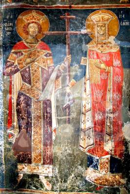 Οι Άγιοι Ισαπόστολοι Κωνσταντίνος και Ελένη  