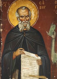 Ο Άγιος Σάββας ο ηγιασμένος 