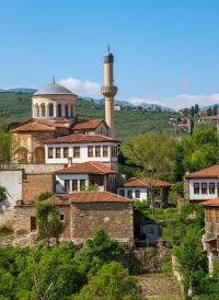 Ο Ιερός Ναός του Αγίου Μεγαλομάρτυρος Ευγενίου Πολιούχου της Τραπεζούντας το 1900 (ήδη ήταν τζαμί)