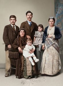Τραπεζούντα Πόντου - Οικογένεια Δημήτριου Ψαθά τέλη 1800 αρχές του 1900