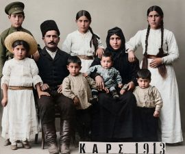Οικογένεια Ιωάννη Νικοπολιτίδη - Νικόπολις Πόντου 1859 - Βεζίνκιοϊ Κάρς 1913