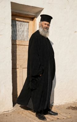Ο Ιερέας παπα-Παναγιώτης Χατζόπουλος Πλάτανα Τραπεζούντας 1901 Αμμοχώρι Φλώρινας 1981