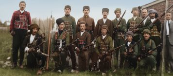 Οπλαρχηγοί και αντάρτες του Πόντου στο νομό Δράμας 