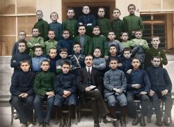 Κρωμναίοι μαθητές στο Φροντιστήριο της Τραπεζούντας του Πόντου