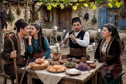 Τσοπάνε μ’ ντὸ γιοσμάν εἶσαι! νασὰν ποὺ ἔειχ̌’’σε ἄντραν,