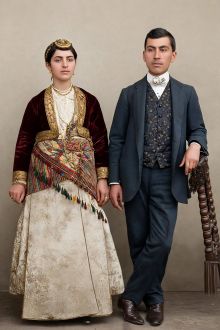 Ζευγάρι Ελλήνων Κερασουντίων 1890