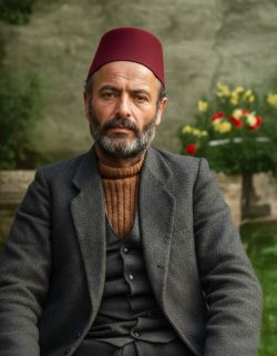 Ο Απόστολος Λαβασάς, πατέρας της Ελένης Βιοπούλου (μητέρα της δωρήτριας Μικρομάστορα Βιοπούλου Μαρίκας) 1915 