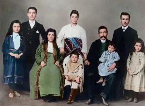 Η Οικογένεια Ευσταθιάδη - Ριζούντα 1906