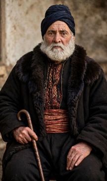 Αυθεντική αμφίεσις Τζιορμπατζή Έλληνα προύχοντα του εσωτερικού του Πόντου περί το 1880
