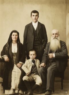 Φωτογραφία Ελλήνων  Αργυρουπολιτών (Χαλδία Πόντου) προ του 1900