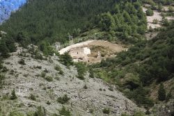 Ερείπια Ιεράς Μονής Παναγίας Γουμερά στην Τσίτε της Άρδασας του Πόντου