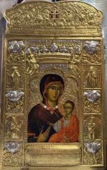 Ιερά και Θαυματουργή Εικόνα της Παναγίας Σουμελά, έργο του Ευαγγελιστή Λουκά