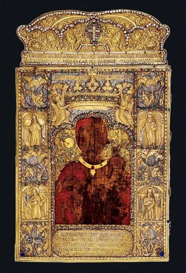 Η Iερά και Θαυματουργή εικόνα της Παναγίας του Μελά ή Σουμελά η Αθηνιώτισσα έργο του Αγίου Αποστόλου και Ευαγγελιστή Λουκά