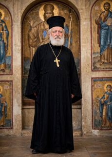 Ο Σανταίος Αρχιμανδρίτης παπα-Πολύκαρπος Σουμελιώτης 1875-1957 ηγούμενος της Ιεράς Μονής Παναγίας Σουμελά 