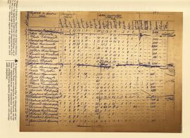 Ονομαστική κατάσταση οικογενειών του χωρίου Ντεμίρ Καπί 