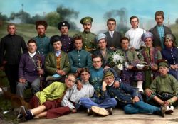 Αναμνηστική φωτογραφία Βεζίνκιοϊ 1916