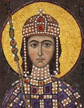 Η Βασιλόπαιδα Άννα Δαβίδ Κομνηνή - ψηφιδωτό 