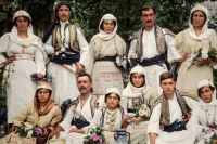 Ερασιτεχνικός θεατρικός όμιλος τη μέρα του Αγίου Λαζάρου (από το βιβλίο ''Η ωραία Κερασούς'' του Σάββα Ασλανίδη 1919 