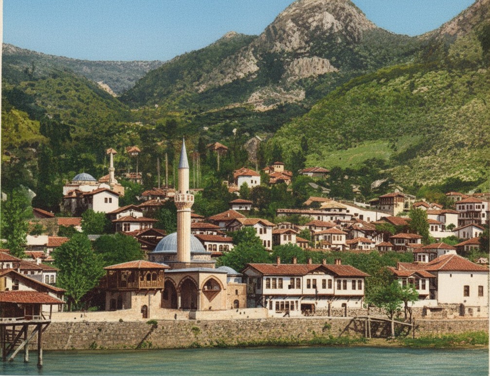 Γενική άποψη της Αμάσειας, πατρίδας του γεωγράφου Στράβωνα