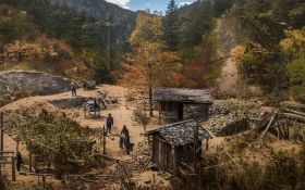 Άποψη μεταλλείου στην Αργυρούπολη του Πόντου - Gumushane - Γκιουμουσχανέ 