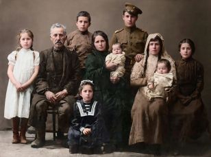 Οικογένεια Αβραάμ Βαρενίδη - Βεζίνκιοϊ Κάρς 23 Απριλίου 1911