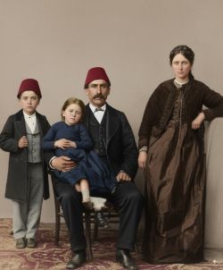 Οικογένεια Ιωάννη Χατζηαντώνογλου Μπάφρα 1870