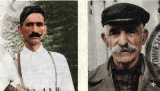 O Παναγιώτης Φωτιάδης νέος αλλά και σε προχωρημένη ηλικία