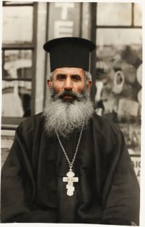 Ο Ιερεύς παπα Πέτρος Παπαγεωργίου Παπαδόπουλος απο την ενορία Αλεξοπουλάντων Σταυρίου Χαλδίας στο Κάτω Θεοδωράκι Κιλκίς