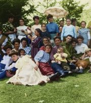 Έλληνες παραθεριστές στο παρχάρι της Δανείαχας - Κρώμνη Πόντου