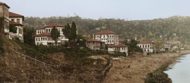 Ριζαίον - Τμήμα της πόλεως και του παραλιακού της μετώπου