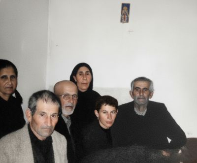 Τοχουζλούδες: Αμπατσιάδης Δημ. Λαφτσίδης Βασ. μέλη της  οικογένειας Λαφτσίδη κάτοικοι Κυρακαλής Γρεβενών