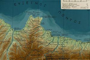 Χάρτης Κοτυώρων Πόντου - Βώνα - Δήμος Περσεμπέ