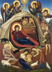 Η Γέννηση Του Ιησού Χριστού στη φάντη της Βηθλεέμ 